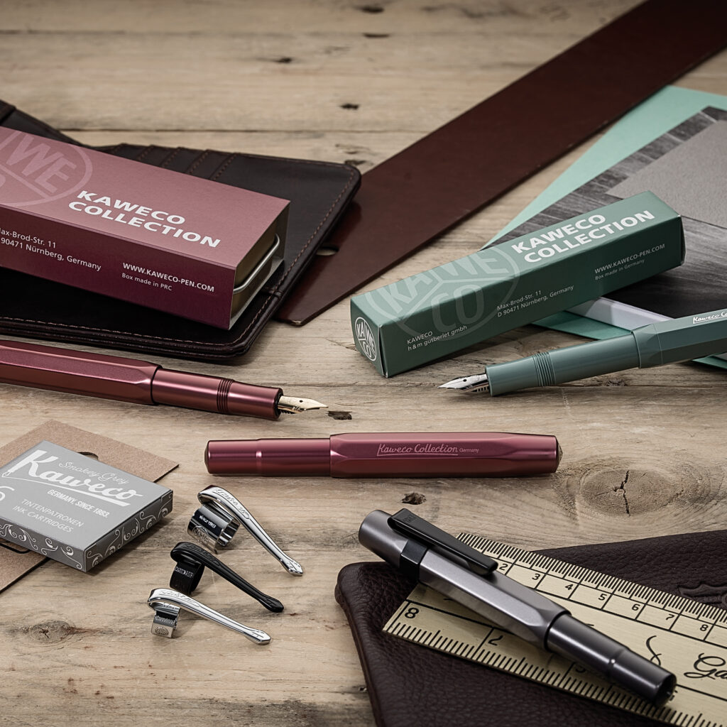 Kaweco Collectionに新たにSmooth Sage万年筆と、アルスポーツシリーズのRuby万年筆が登場。 プリコ株式会社